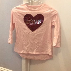 Girls long sleeve shirt